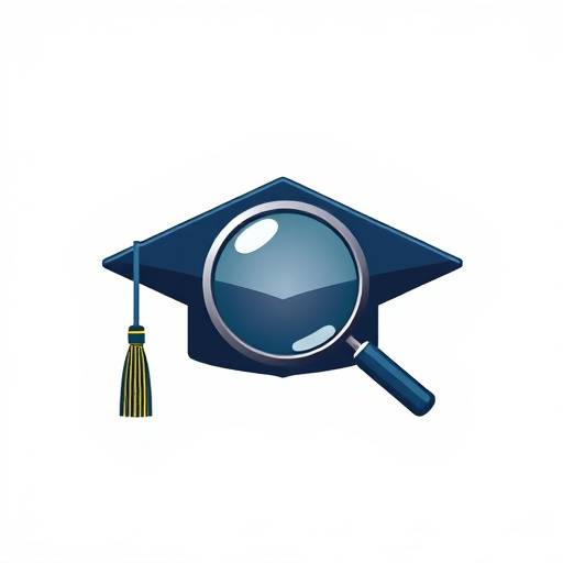 Icon representing expertise, such as a graduation cap or a magnifying glass.